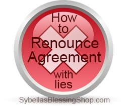 How to Renounce Agreement with Lies