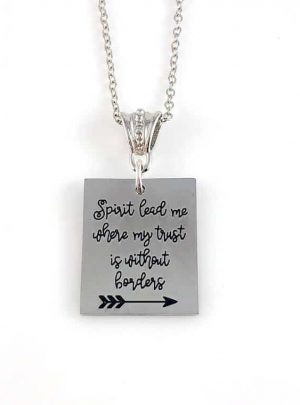 Spirit Lead Me Necklace or Key Chain