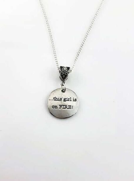 Holy Spirit Fire Necklace for Women