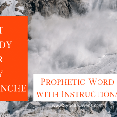 Get Ready for My Avalanche - Prophetic Word with Instructions